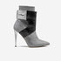 Limited Edition Vegan Stiletto Boots BYMANYC® New York Futurista Onyx