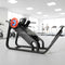 Excel Linear Hack Slide - Muscle D Fitness - Plate Load Hack Squat - Weight Storage Pegs - Safety Catch
