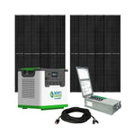 Nature's Generator Lithium 3600 Solar Generator and Transfer Switch