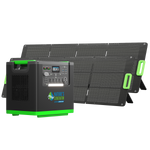 Nature's Generator Lithium 6000 with Solar Panel