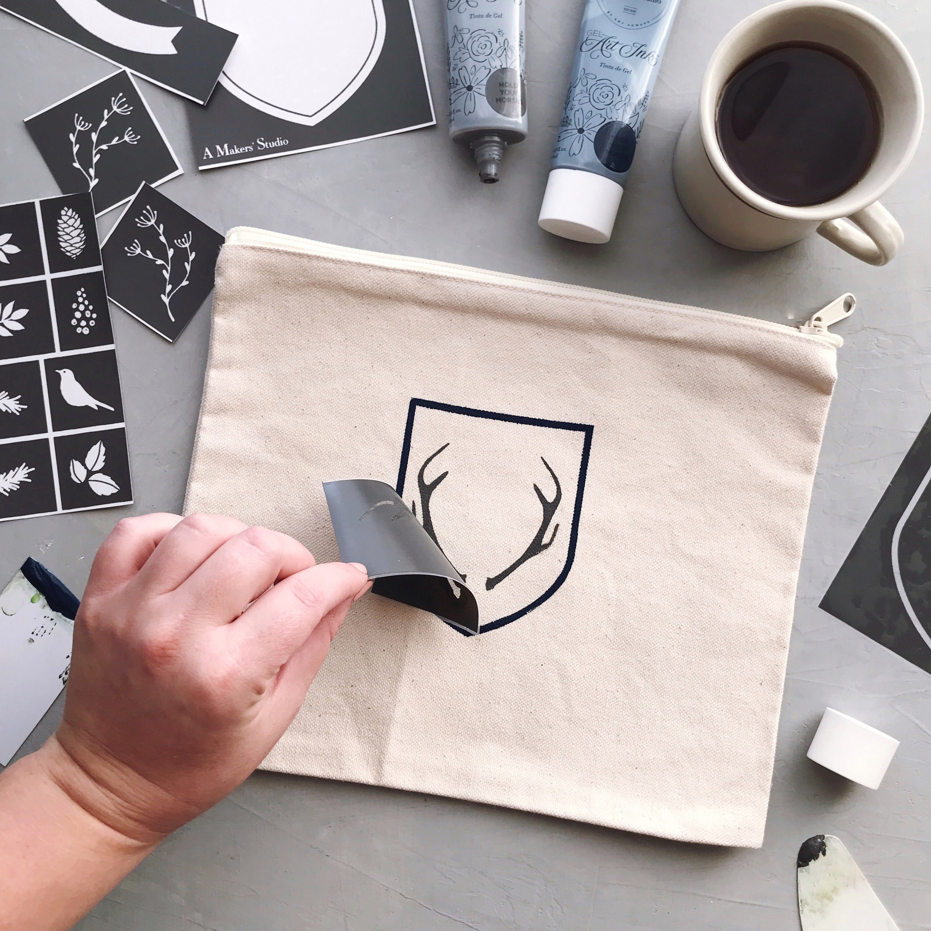 Lodge - Mesh Stencil 8.5 x 11