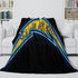 Los Angeles Chargers Blanket Flannel Fleece Throw Room Decoration