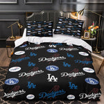 Los Angeles Dodgers Duvet Cover Bedding Set