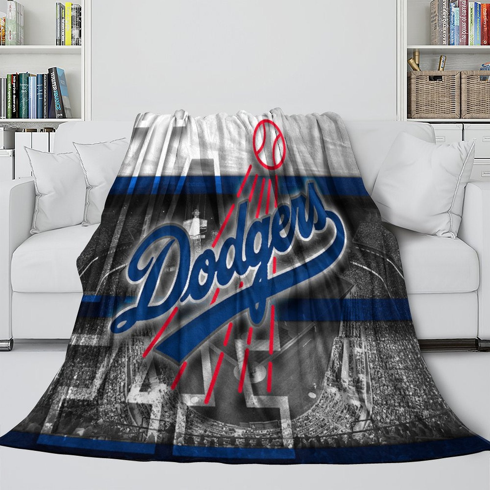 Los Angeles Dodgers Blanket Flannel Throw