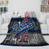 Los Angeles Dodgers Blanket Flannel Throw