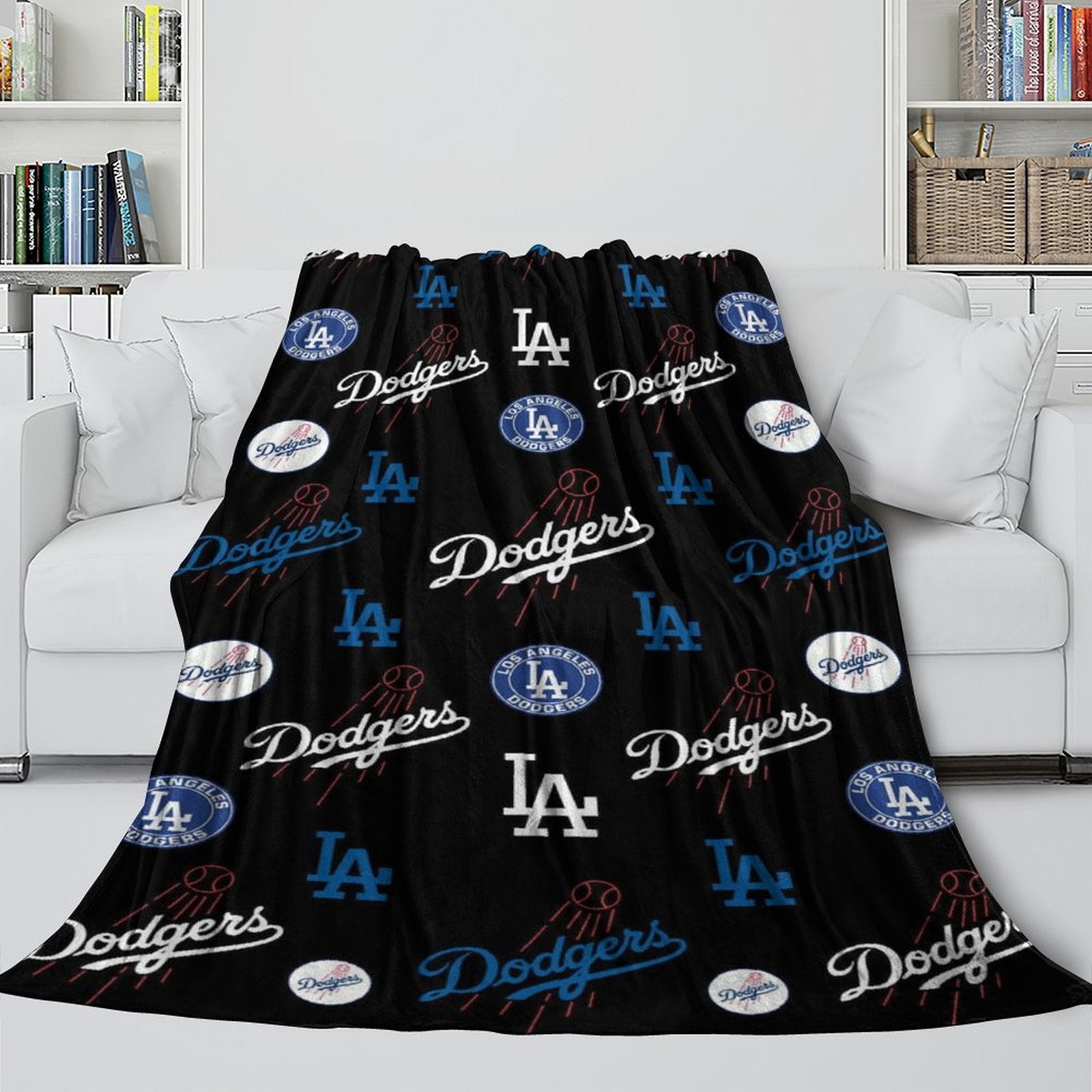 Los Angeles Dodgers Blanket Flannel Throw