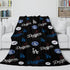 Los Angeles Dodgers Blanket Flannel Throw