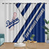 Los Angeles Dodgers Curtains Blackout Window Drapes Room Decoration
