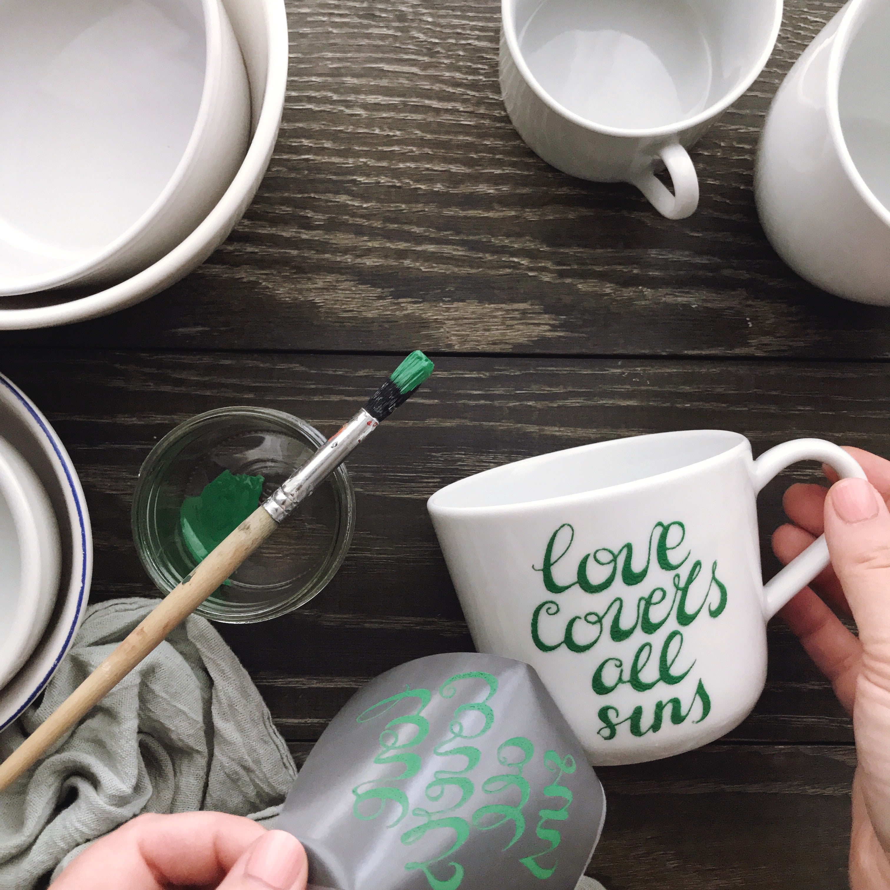 Love Covers All - Mesh Stencil 8.5 x 11