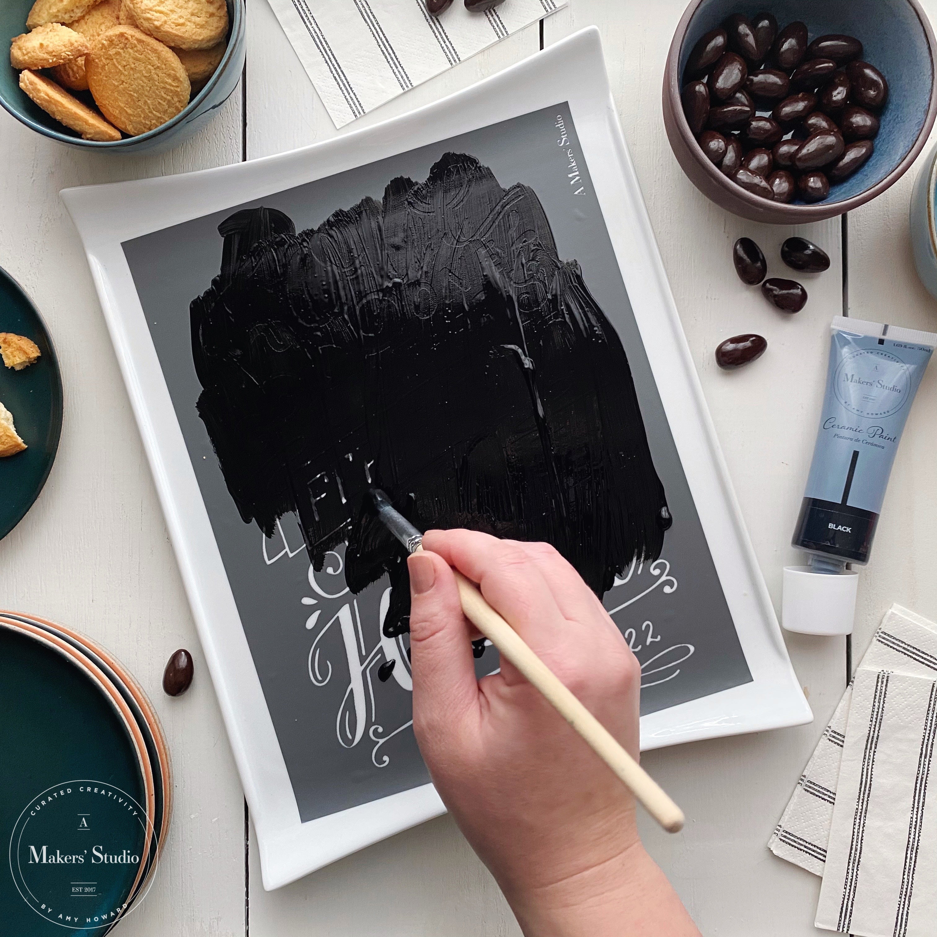 Love One Another - Mesh Stencil 8.5x11