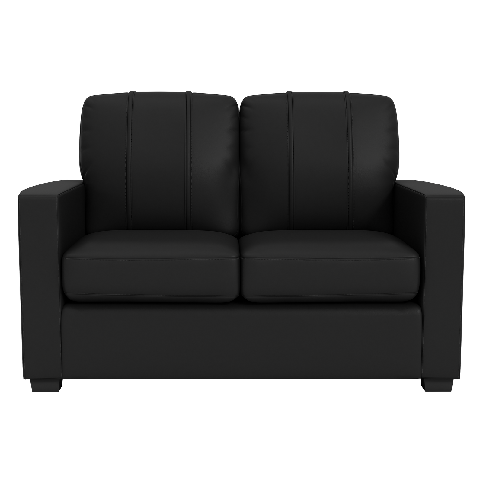 Silver Loveseat with Arizona Coyotes Secondary Logo
