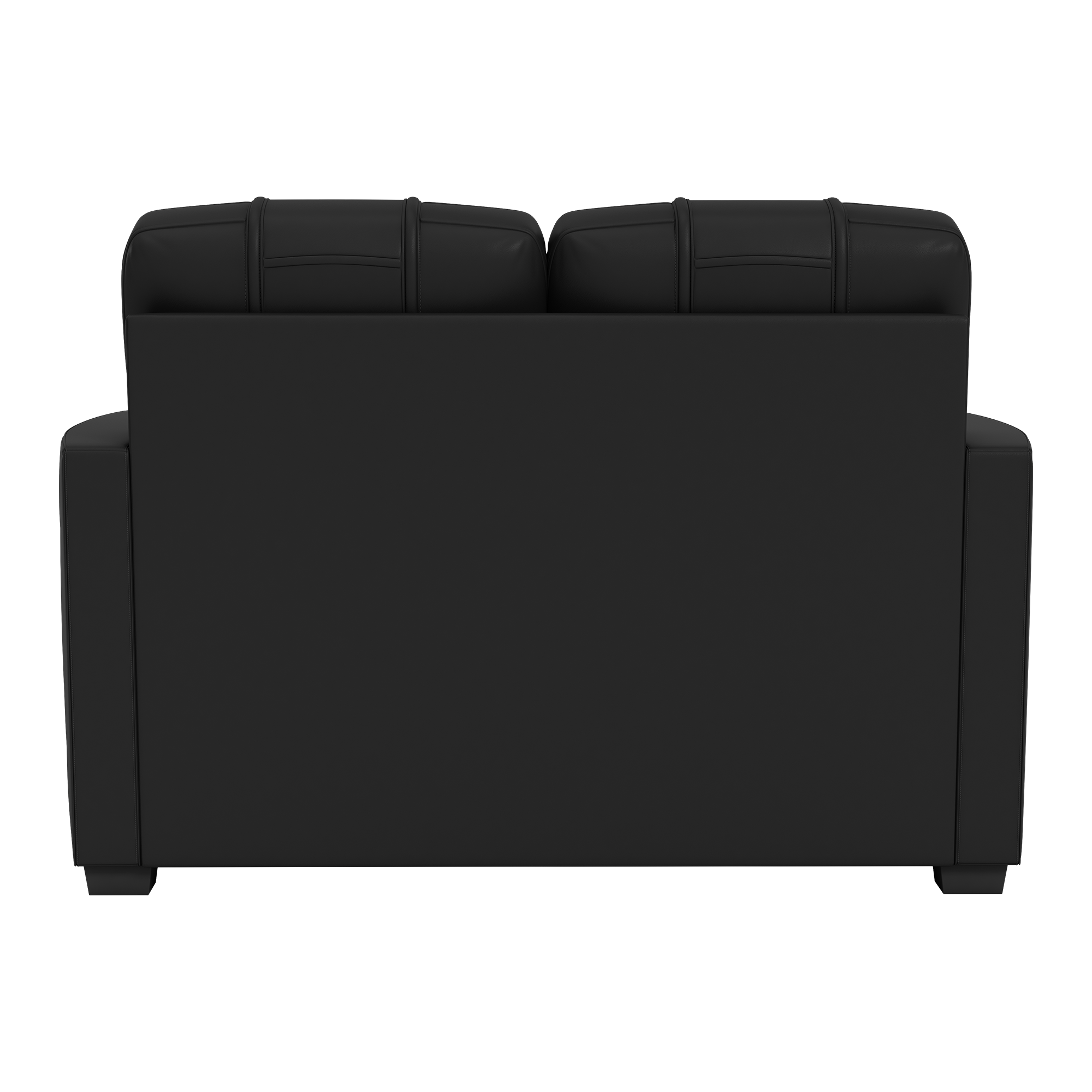 Silver Loveseat with UNLV Rebels Logo