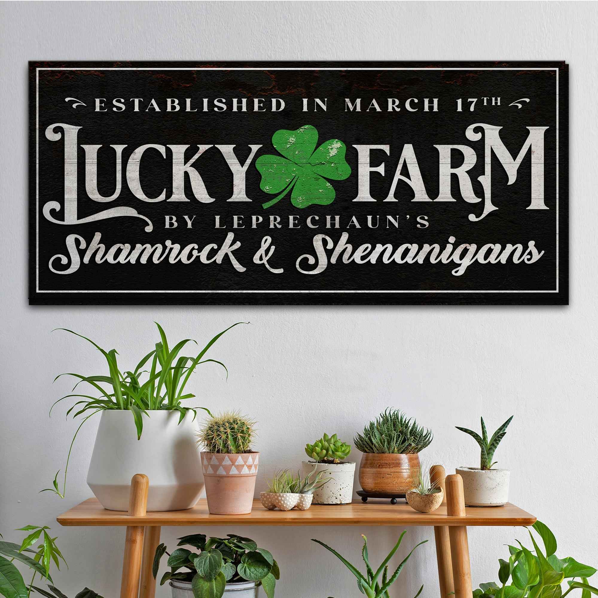 St Patrick's Day Sign VI