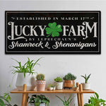 St Patrick's Day Sign VI