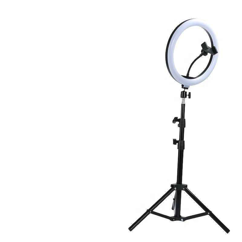 LED Ring Light with Tripod and Phone Holder USB Selfie Video Light 26cm