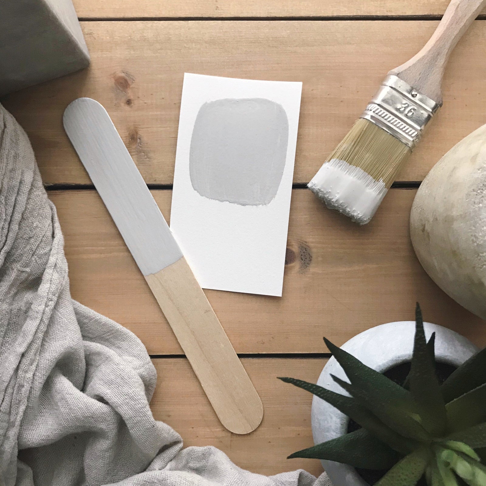 Luxe Grey - One Step Paint - 4oz Sample