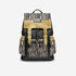 Luxury Vegan Backpack ZEBRA GOLD EDGE – BYMANYC ® New York