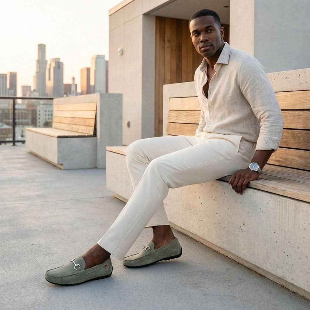 Chambers St, Men Buckle Loafers