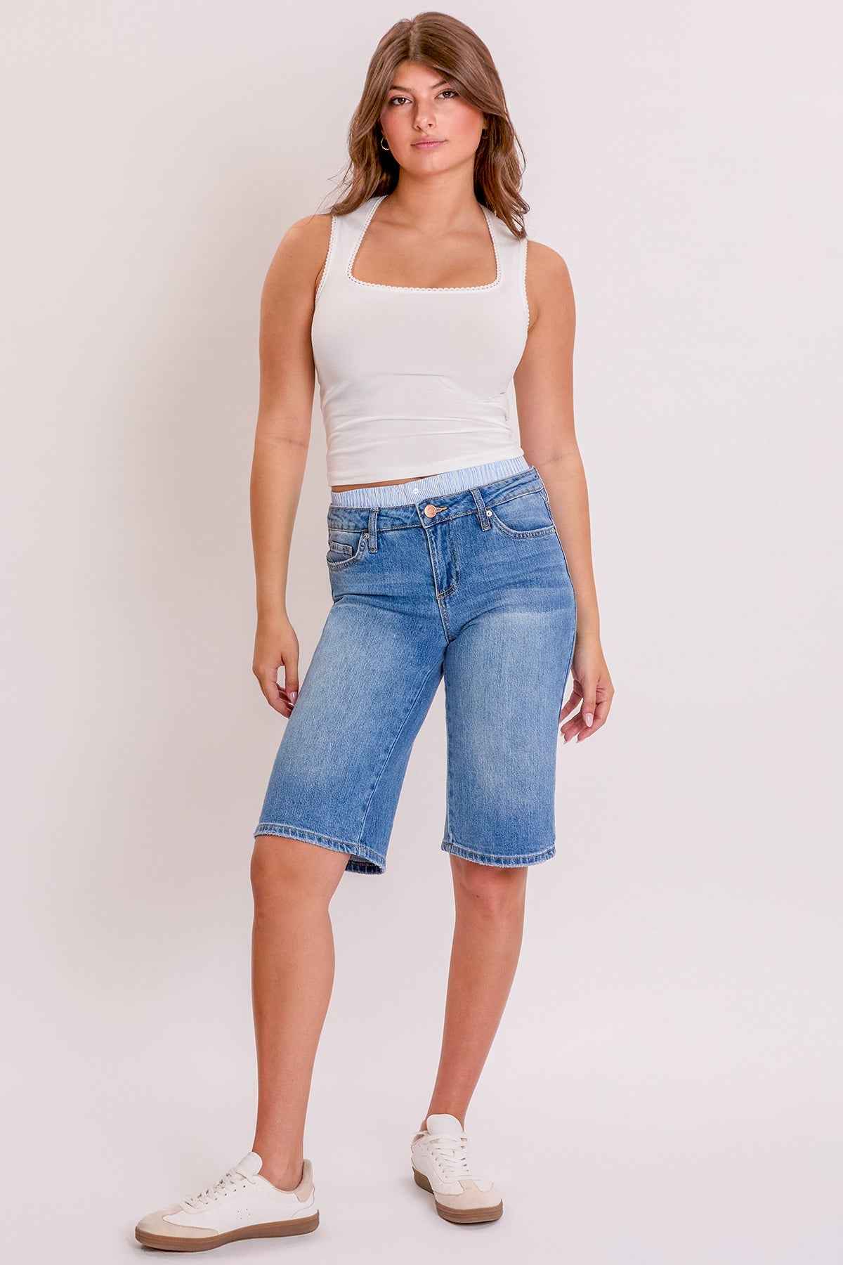 Women's Luxe Jort with Removable Boxer Waist