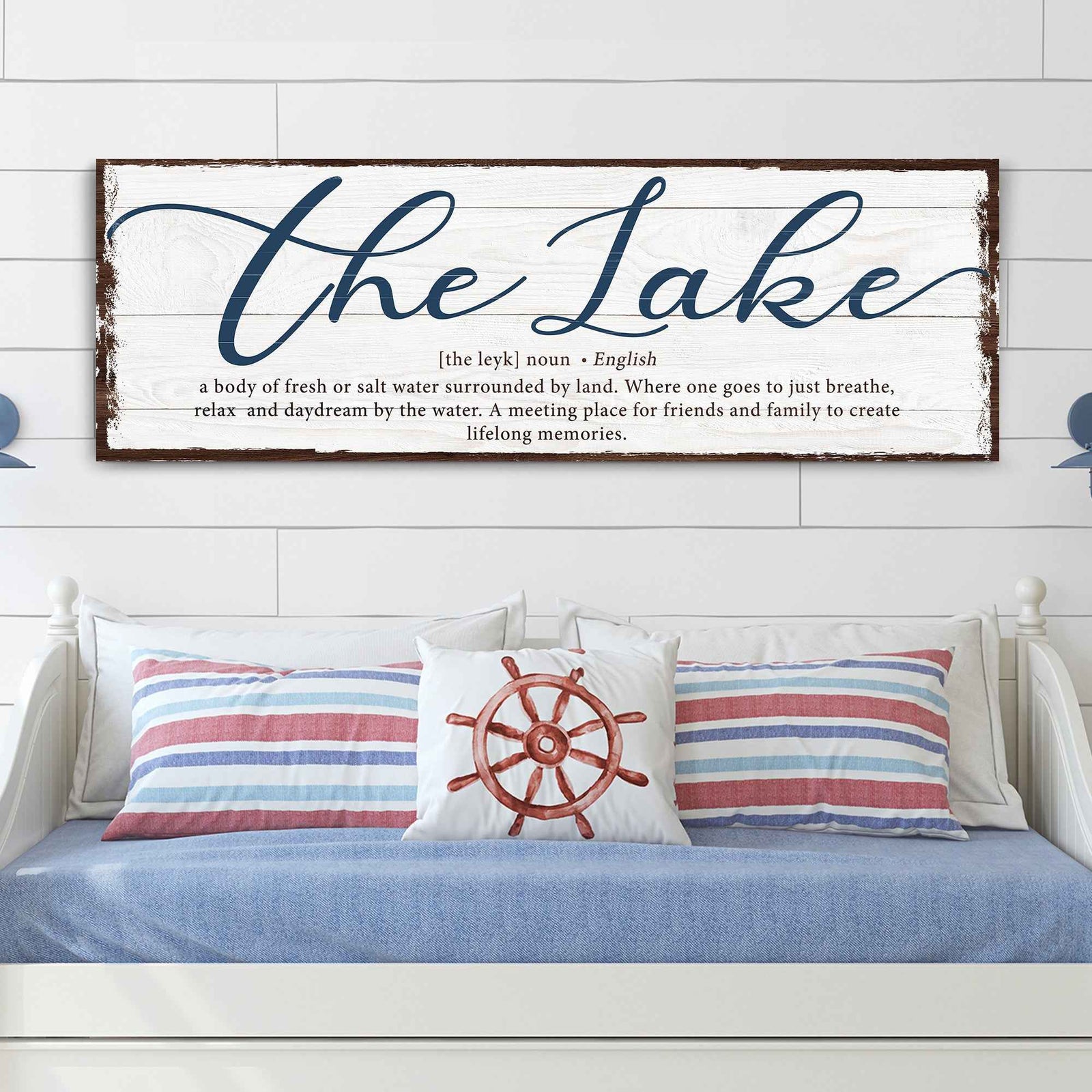 The Definition Of Lake Sign