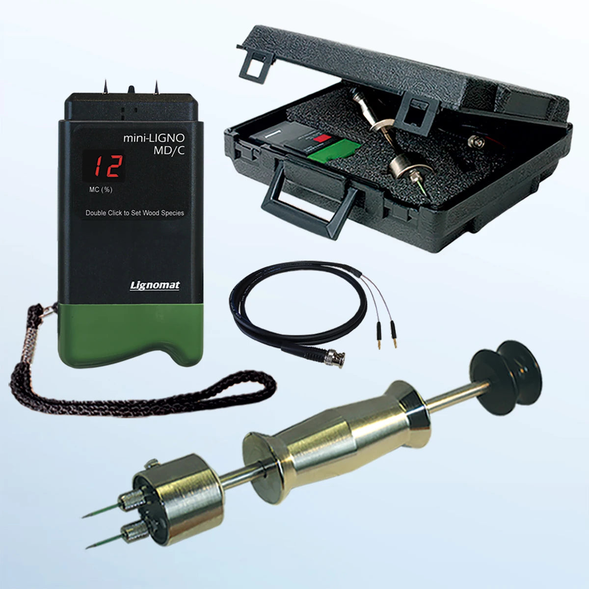 Lignomat mini-Ligno MD/C Moisture Meter Package M2-M