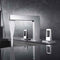 Chrome 3-Hole, Dual Handle Widespread Bathroom Faucet with Pop-Up Drain
