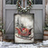 Vintage Christmas Sleigh Sled Wall Art VI