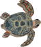Sea Turtle Marble Mosaic