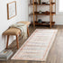 Rust Maligaya Distressed Washable Area Rug - Clearance