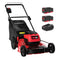 40V 21" Cordless Push Lawn Mower w/ Two 40V Batteries MB2400B