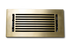 Cast Aluminum Linear Bar Vent Covers - Satin Brass