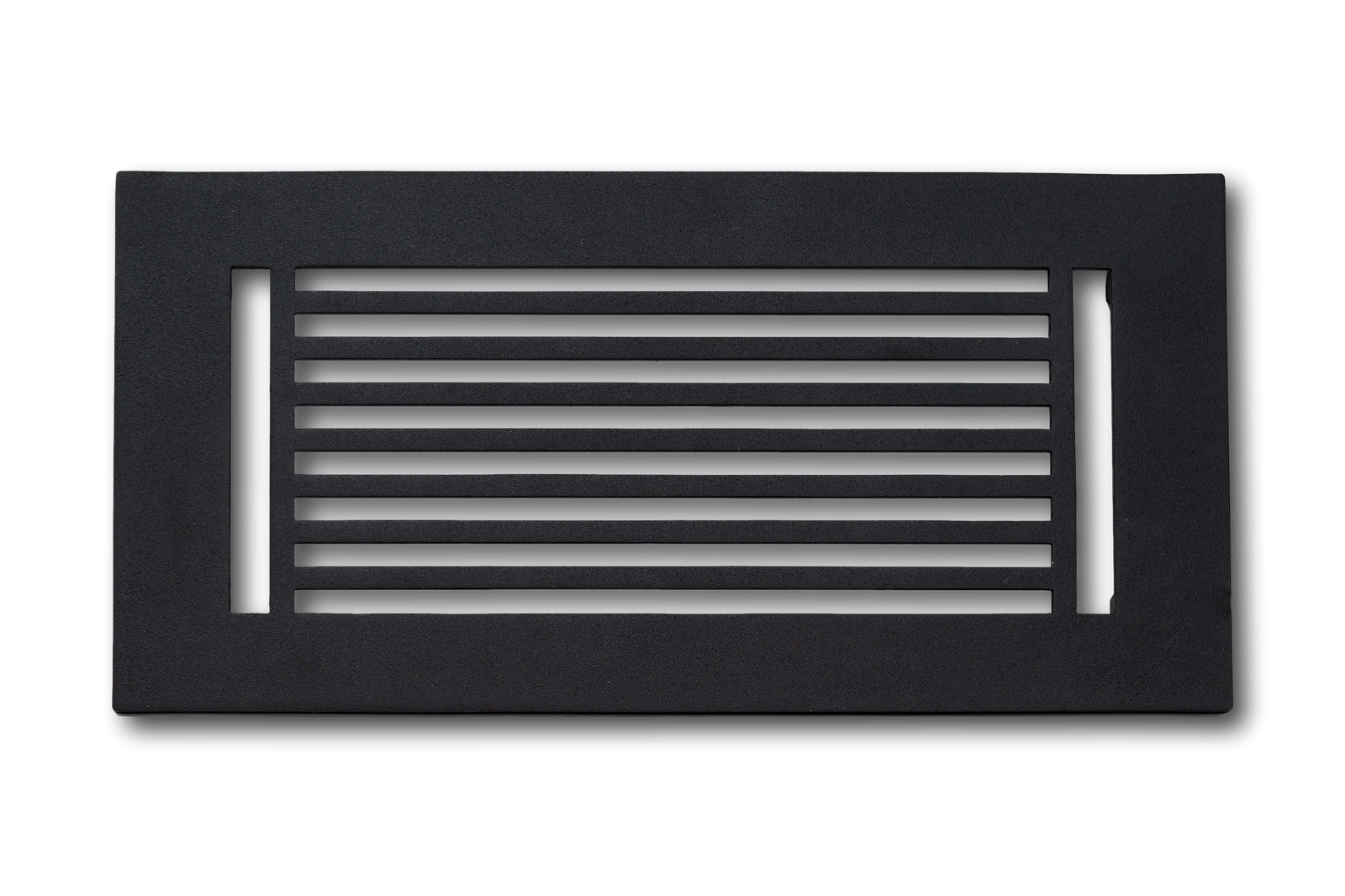 Cast Aluminum Linear Bar Vent Covers - Black