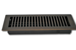 Cast Brass Contemporary Vent Covers - Oil Rubbed Bronze