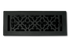 Cast Aluminum Gothic Vent Cover - Black