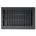 Cast Aluminum Contemporary Vent Covers - Black