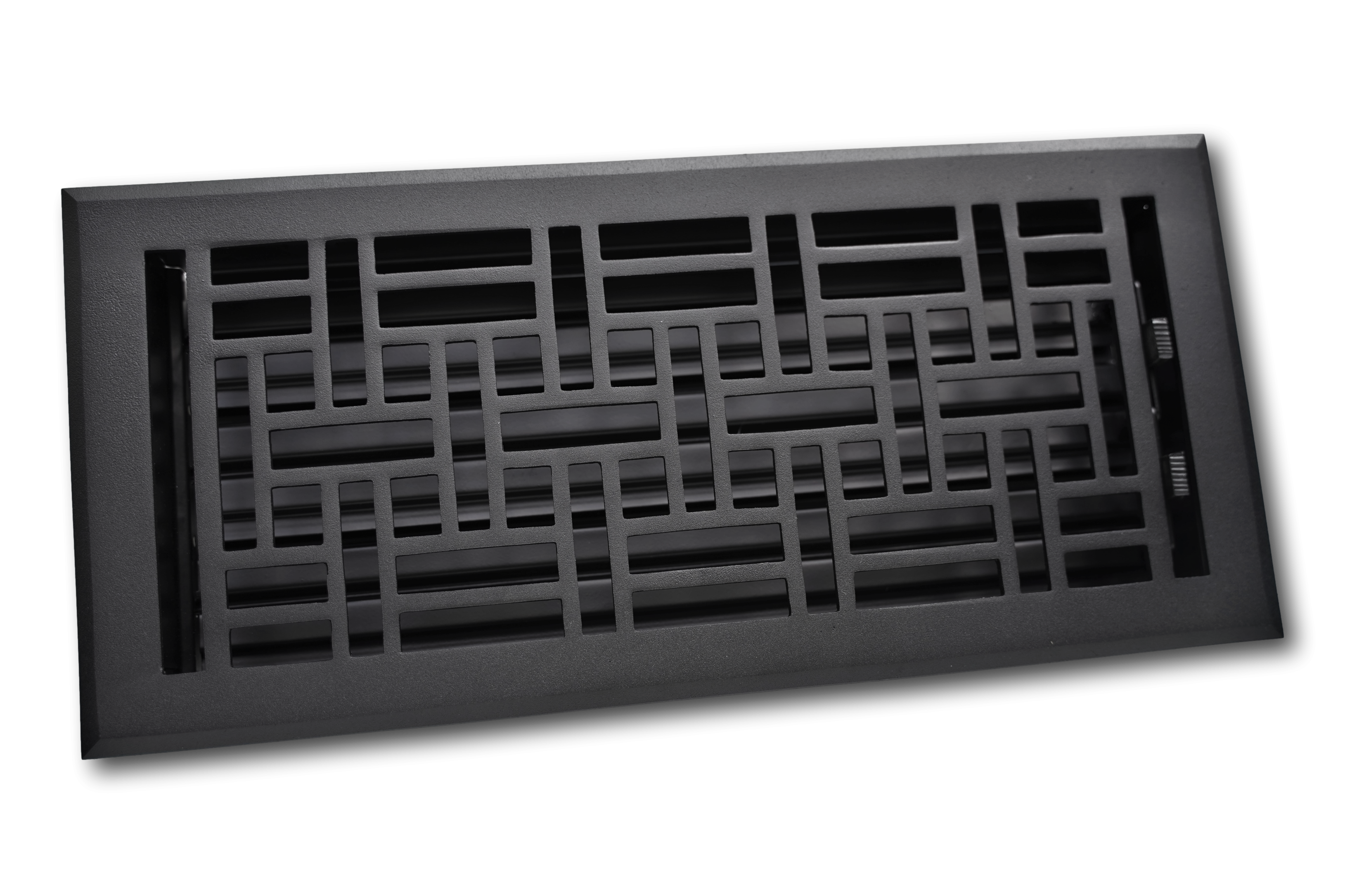 Cast Aluminum Arts & Crafts Vent Cover - Black