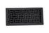 Cast Aluminum Arts & Crafts Vent Cover - Black