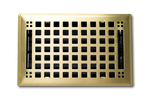 Steel Artisan Vent Covers - Brushed Brass