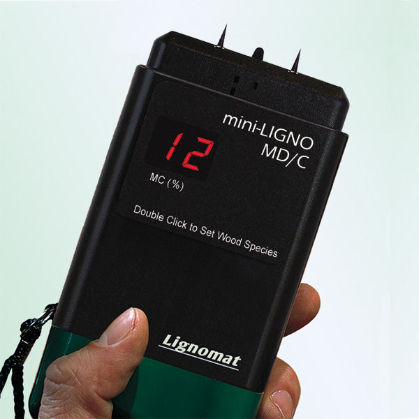 Lignomat MD-1 mini-Ligno MD/C Moisture Meter with Pins