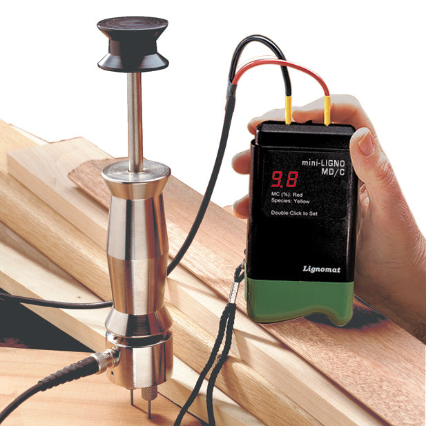 Lignomat MD-1 mini-Ligno MD/C Moisture Meter with Pins