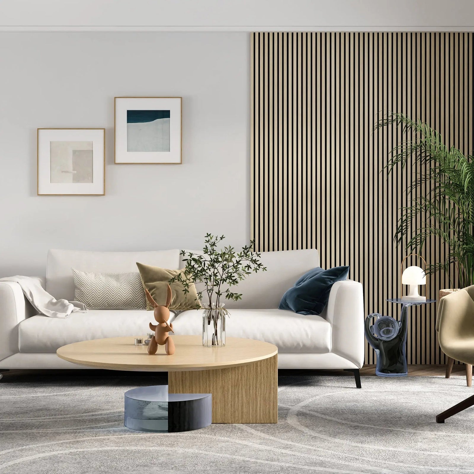 MDF Acoustic Slat Wood Wall Panels