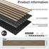 MDF Acoustic Slat Wood Wall Panels