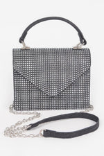 MEATPACKING Hot Fix Stone Denim Top Handle Bag: BYMANYC ® New York