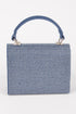 MEATPACKING Hot Fix Stone Denim Top Handle Bag: BYMANYC ® New York