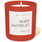 Merry and Bright Soy Candle - Red Matte Jar - 15 oz