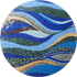 Wavy Mosaic Design - Medallion Art