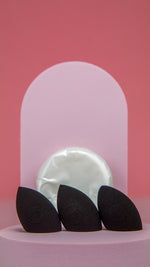 Mini Angled Sponge Pack - Black