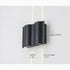 Albiolo | Black Waterproof Outdoor Aluminum LED Wall Lamp