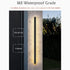 Albizzate | Black Outdoor Waterproof Antirust Wall Lamp