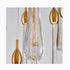 Castagniers | Staircase Gold Crystal Chandelier